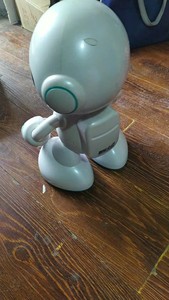 实体店买的爱童星际小白语音智能机器人九成新，充电款 功能正常