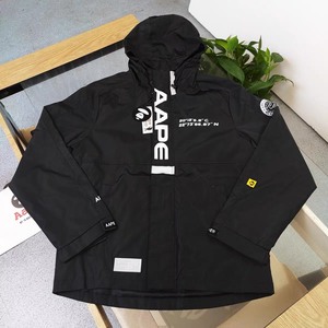 AAPE 荆棘迷彩冲锋衣 风衣 外套 三件套