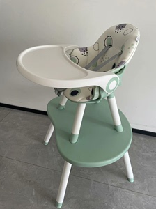 gb好孩子hd小龙哈彼宝宝餐桌椅儿童多功能实用蘑菇餐椅婴儿吃
