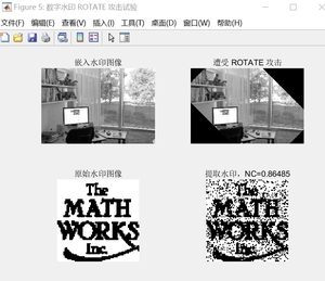 小波变换及其相关应用，Matlab代码，基于小波塔式分解的图