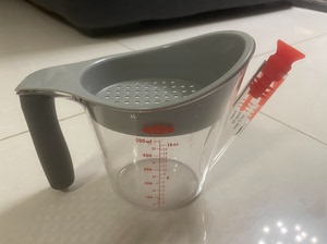 美国OXO 健康油脂汤汁分离杯 油壶隔油杯