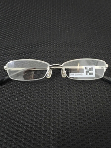 1折清jins正品眼镜全新库存货金属半框款男女同款眼镜框