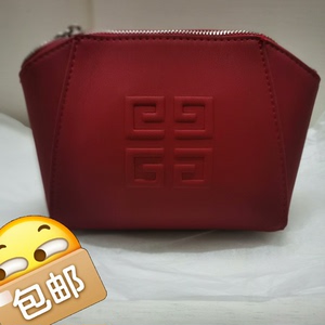 纪梵希化妆包 挚爱红 有盒  全新正品包邮 专柜赠品包包