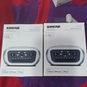 Shure/舒尔 MVI 数字音频接口 幻象电源 多种DSP