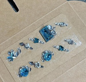 施华洛世奇美甲钻材料包盲盒 可定制钻包