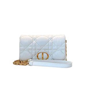 【98新】Dior迪奥女包caro mini手袋链条包斜挎包专柜正品包包