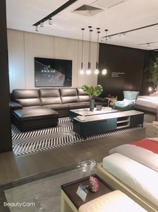 富牌真皮大沙发，薄利多销，卖的非常好，3.6米，尺寸颜色可定