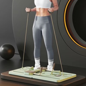 【全新】多功能健腹板轮健身板居家锻炼腹肌马甲线便携可折叠健身