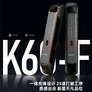 凯迪仕人脸识别k60-F 指纹 密码 卡片 钥匙