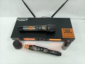 JBL麦克风VM880无线话筒一拖二金属手持U段调频KTV家
