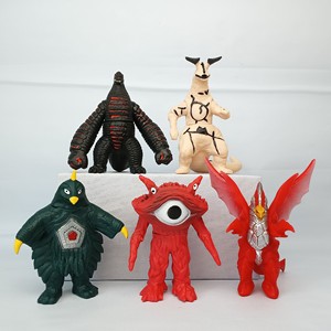 全新5个奥特曼怪兽软胶玩具，5个一起29.8元。质量非常好，