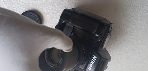 尼康自动胶片相机F90X带原厂手柄MB-10及电池架