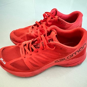 Salomon 萨洛蒙户外跑鞋城市马拉松竞赛鞋 小红鞋S-L