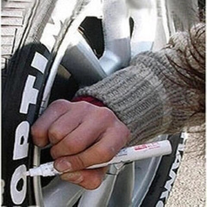汽车轮描胎笔 轮胎笔涂鸦笔油漆笔补漆笔防水涂漆笔装饰品
