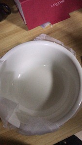 2个大碗汤碗面碗中式陶瓷碗耐热鱼盆（一个全新、一个轻微使用痕