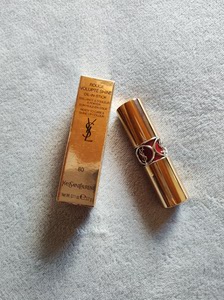 #口红 #YSL/圣罗兰 圆管80焦糖番茄色，全新绝版色号已