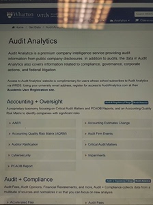 wrds数据库代下。Audit Analytics-Corp