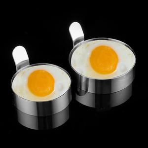 加厚不锈钢煎蛋器圆形煎蛋模具鸡蛋圈DIY烘培厨房工具煎饼模具