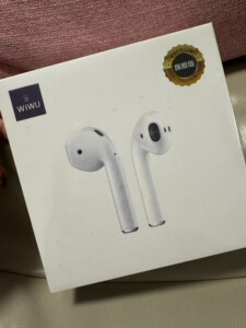 WiWU 吉玛仕Airbuds2旗舰版磨砂白 无线蓝牙耳机