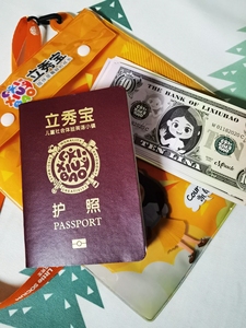 立秀宝护照+190 Lina币+百宝袋包邮出
