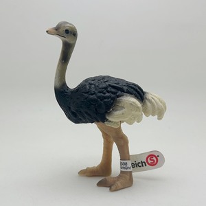 思乐14325鸵鸟飞禽猛禽仿真静态非洲野生动物恐龙模型玩具正