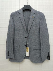 罗蒙男士单西外套，春夏薄款，全新带标带吊牌，衣服颜色见图灰色