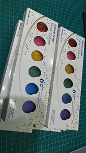 【出】日本吴竹珠光色颜彩固体水彩（余2盒）