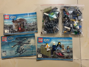 乐高LEGO601310 CITY城市系列 坏蛋岛
