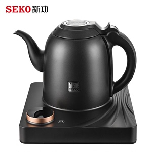 Seko/新功 G41硬派智能全自动手柄上水电热水壶茶炉茶具