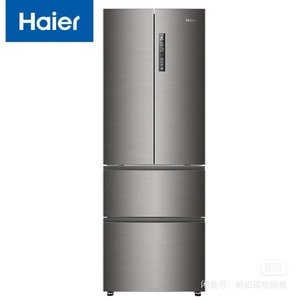 海尔（Haier）328升风冷无霜变频四门多门法式家用电冰箱