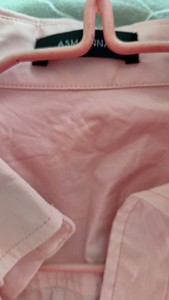 asm. anna安娜家衬衫，正品，蝙蝠袖，很正的粉红色，衣