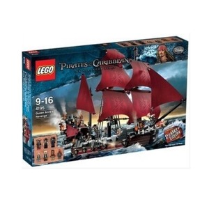 [二手]正版LEGO乐高4184加勒比海盗船黑珍珠号黑船绝版