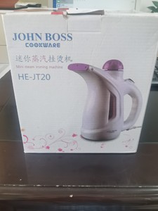 JOHN BOSS迷你蒸汽挂烫机，全新闲置，低价转让！