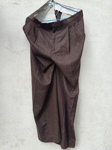 出售曼洒特中老年双褶宽松西裤，33码，夏薄款，腰围86厘米，