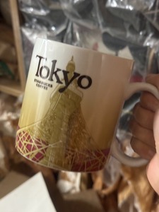 星巴克城市杯东京典藏马克杯