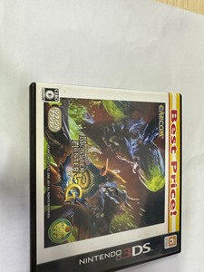 任天堂3ds原装游戏卡，游戏为怪物猎3g，3dsll/new