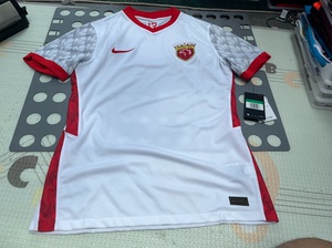Nike/耐克正品2021赛季上海上港客场球员版男子足球球衣