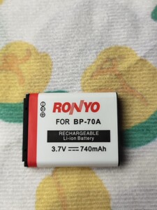 三星 BP70A数码相机电池 ES65 ES70 ST60