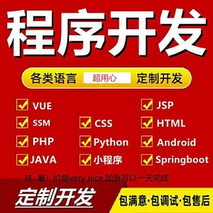 计算机程序设计，计算机毕业生项目开发的程序设计，python