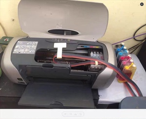 爱普生喷墨打印机r230 主板 打印头排线 吸墨泵 电源 进