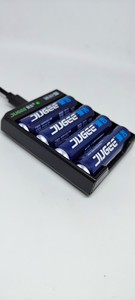 【全新】聚吉5号锂电池可充电套装*4粒 ，京东京造品胜1.5