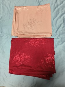 圆领袍布料，红色幅宽1.5米，长5米