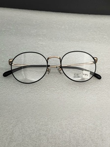 jins眼镜专柜全新库存货金属圆框女款男款眼镜框复古