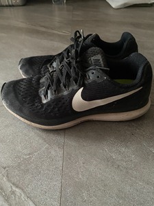 Nike耐克飞马34运动鞋跑鞋女款黑鞋黑色鞋
