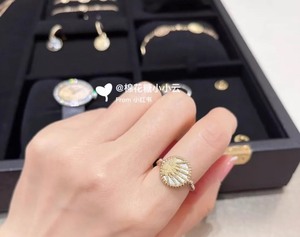 全新 Dior高级珠宝  罗盘星月☪️钻石戒指 双面戒指 买