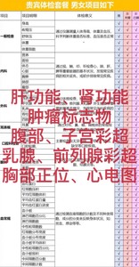 全国美年大健康，爱康国宾，瑞慈都可以用的体检卡。肿瘤筛查父母