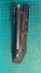 卡森漩流碳纤维钛合金战术笔的战术k鞘非皮套