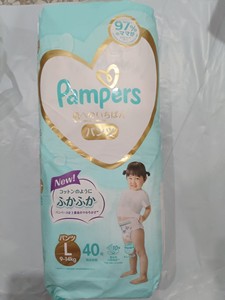 帮宝适（Pampers）日本原装进口 一级帮拉拉裤L码40片