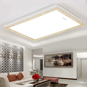 欧普圆舞曲星空LED长方形、正方形、圆形灯具，现代客厅简约客