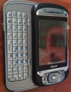 多普达838手机，配加厚电池和后盖，屏幕完好，触摸正常，带触